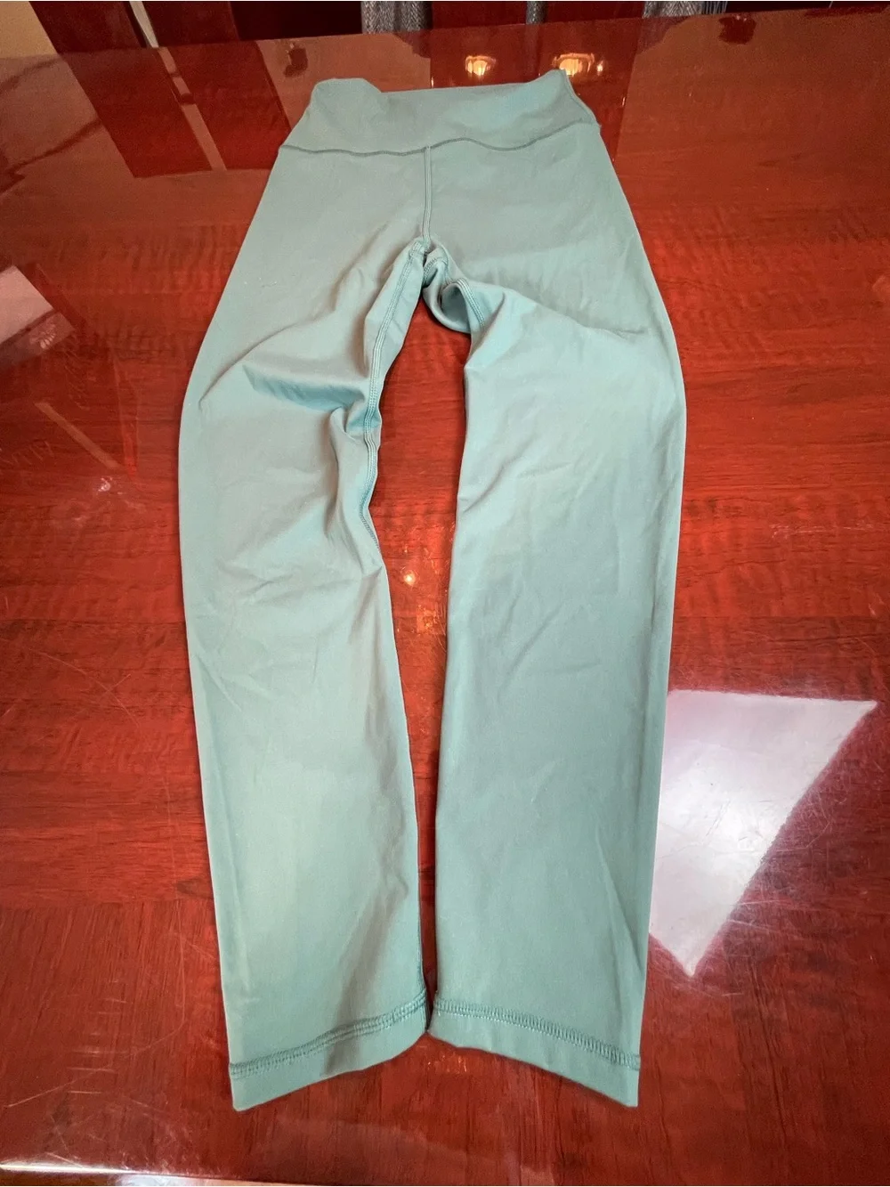 NWT Wilo The Label Teal Green Funnel Neck Sweatshirt & Legging Set Size Medium